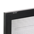 Levede Storage Cabinet Steel Kitchen Black-2