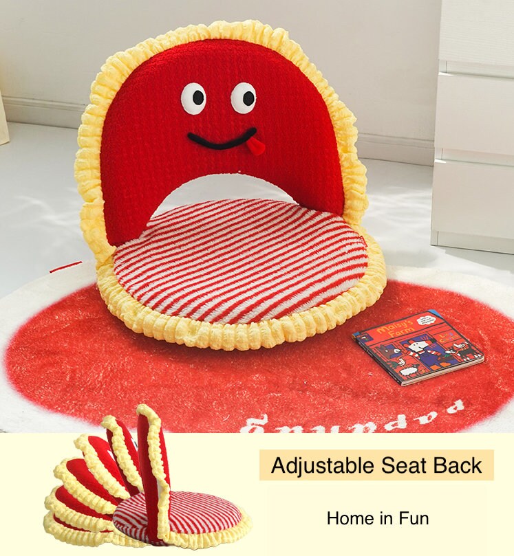 Funny Adjustable Floor Folding Sofa – Comfortable, Foldable & Fun Seating