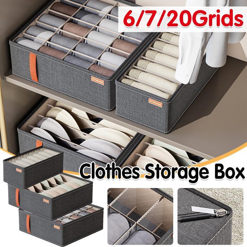 Durable Oxford Organizer Closet Storage for Clothes Underwear and Accessories-0