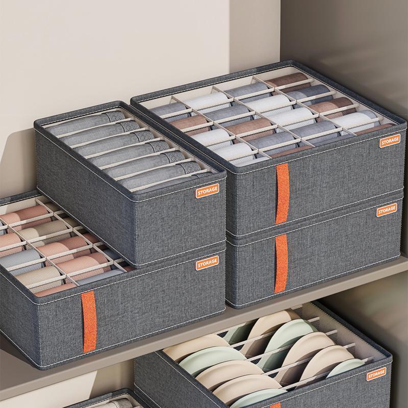 Durable Oxford Organizer Closet Storage for Clothes Underwear and Accessories-2