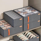 Durable Oxford Organizer Closet Storage for Clothes Underwear and Accessories-2