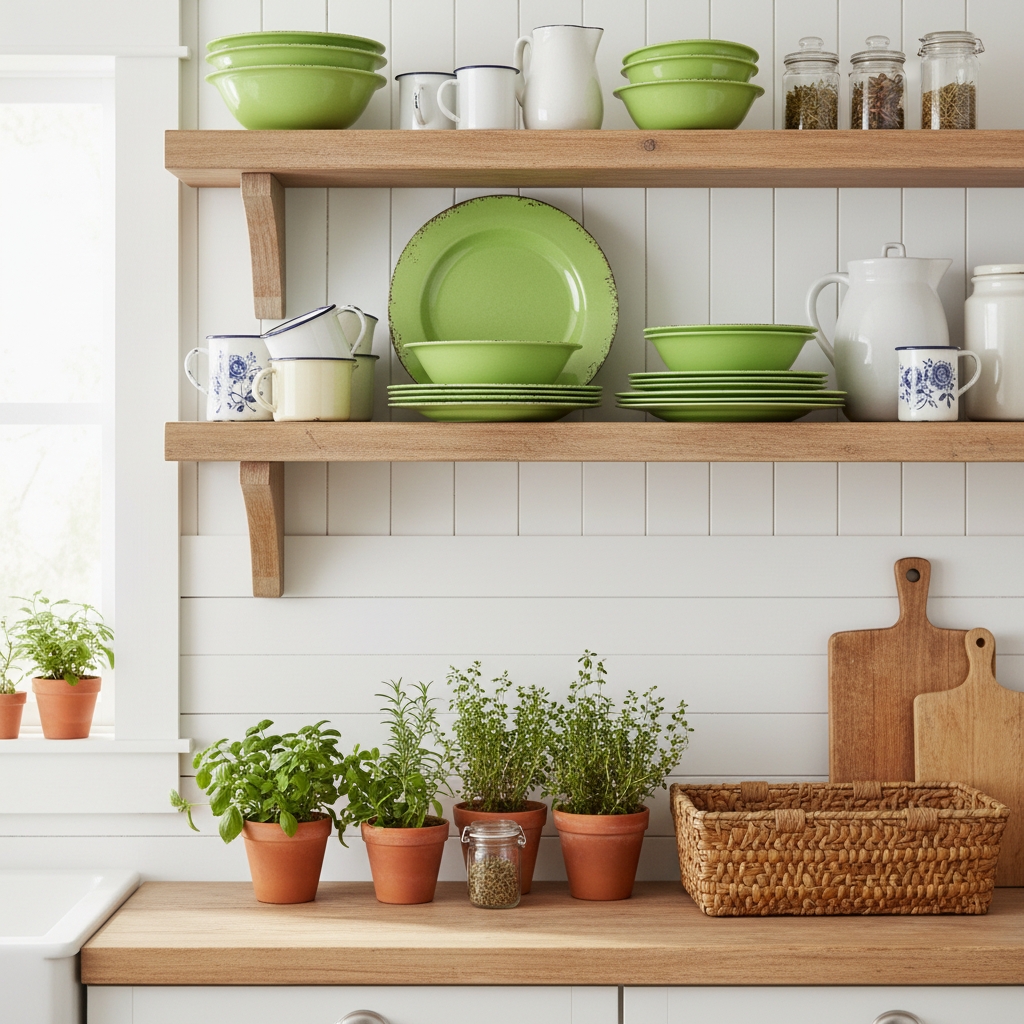 Kitchen shelving