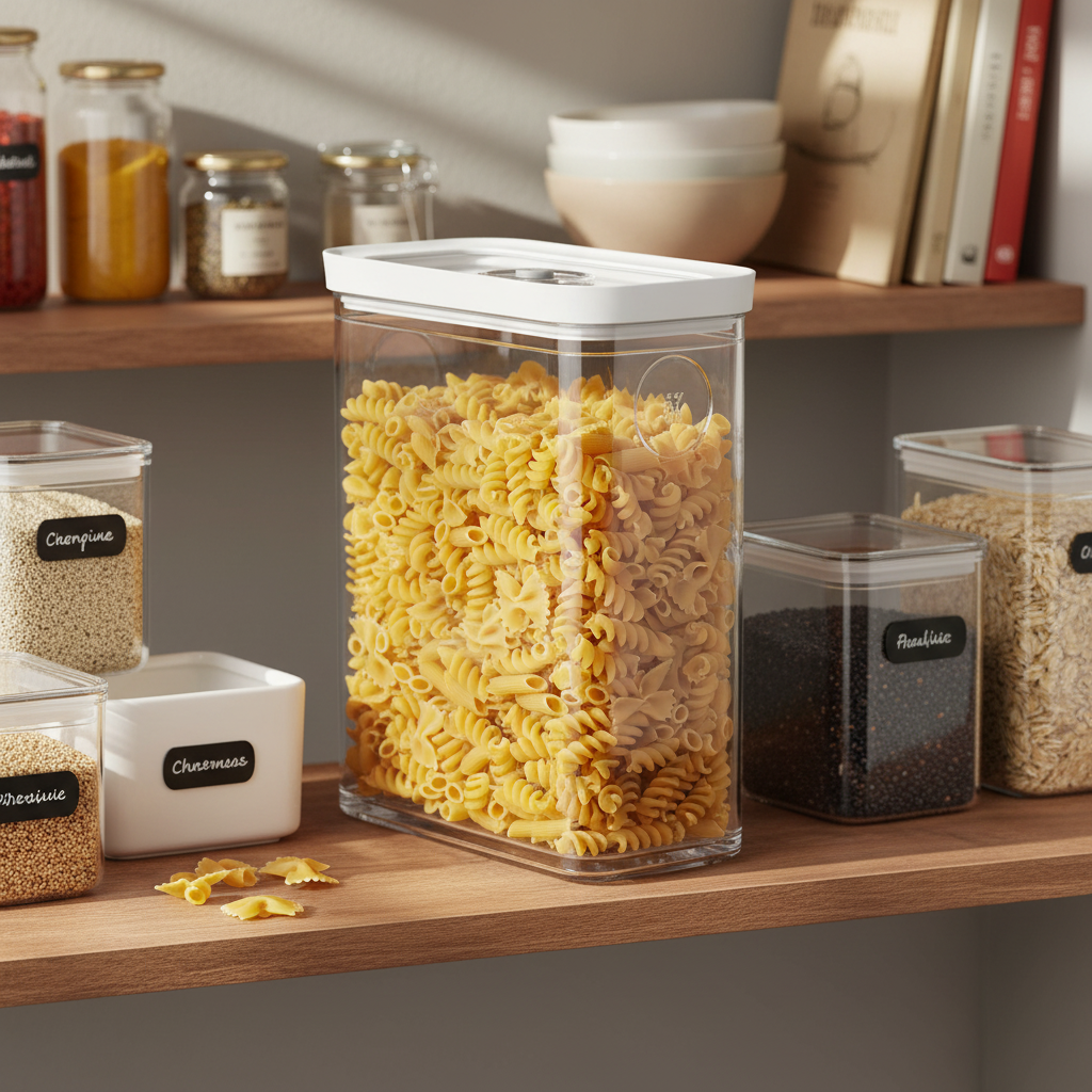 Pantry organization shot