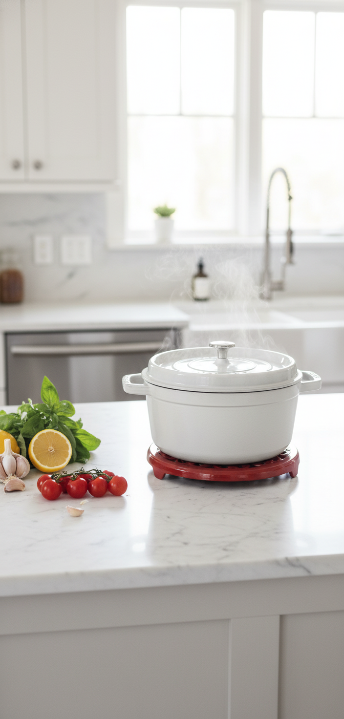 Premium kitchen with STAUB trivet