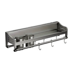 Premium Bronze Wall-Mounted Stainless Steel Kitchen Storage Rack