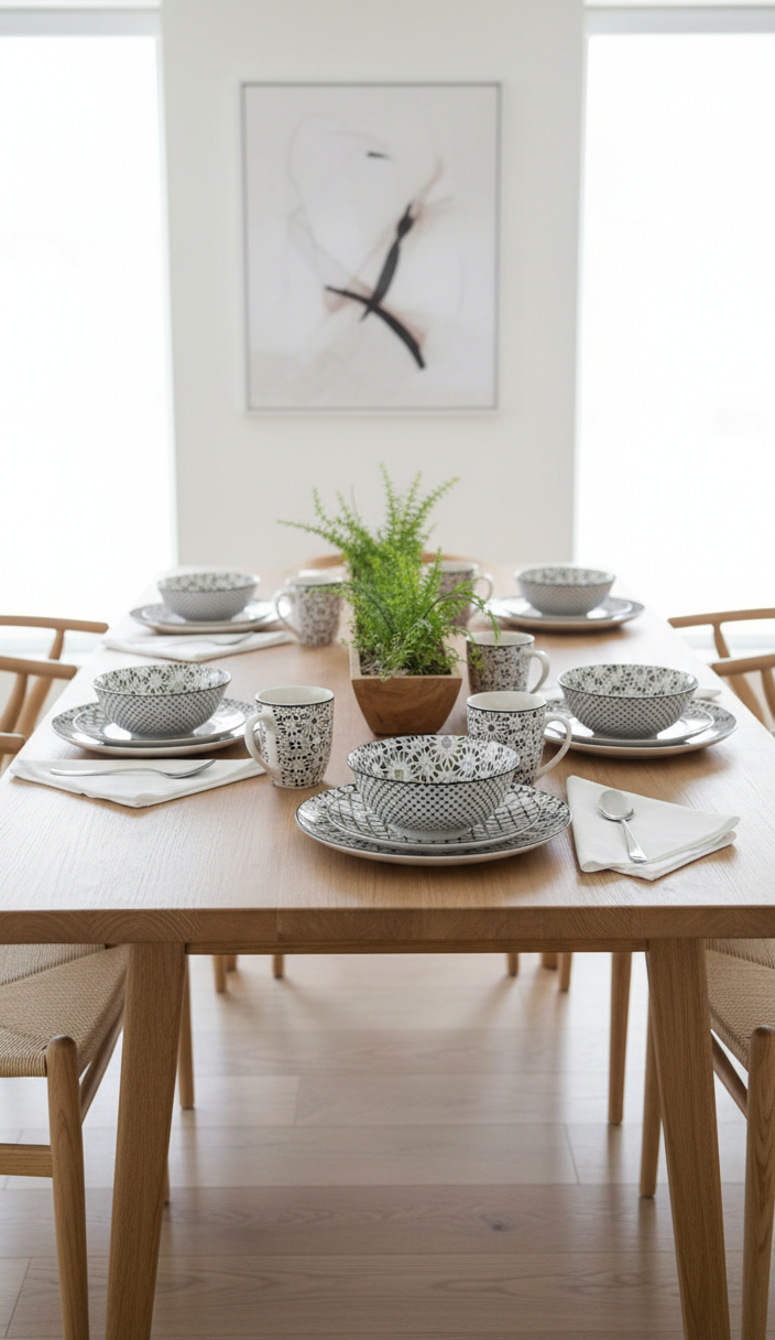 Scandinavian table setting